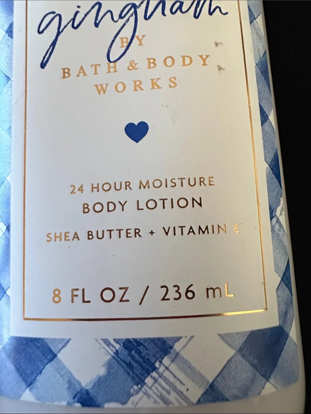 Bath & Body Works Gingham Body Lotion - BNWT